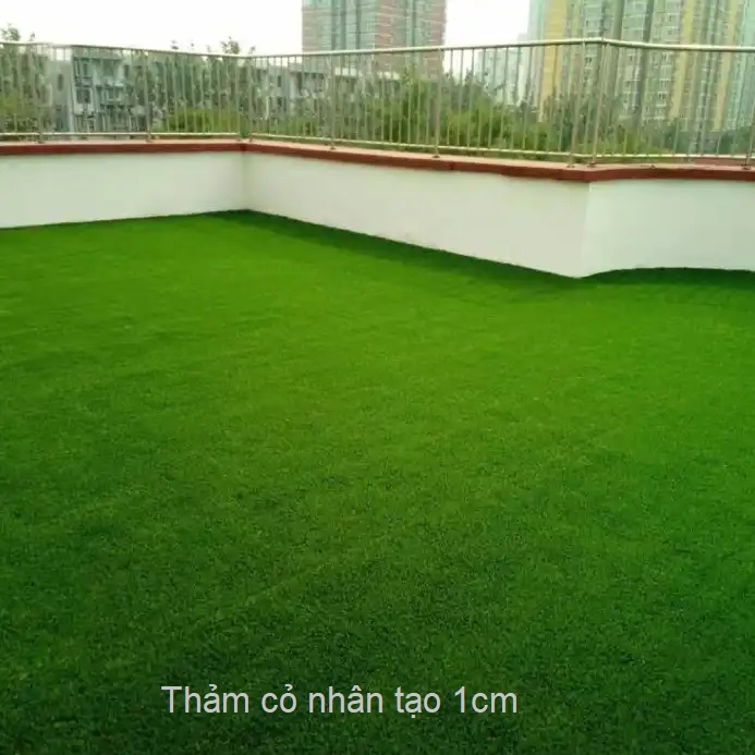 Thảm cỏ nhân tạo 1cm