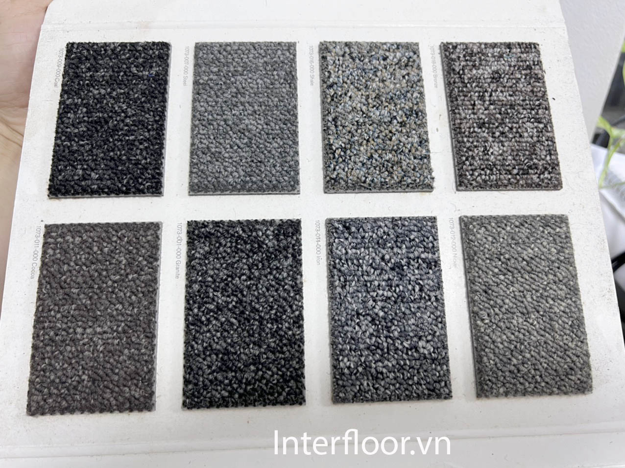 thảm tấm Basics Plus Flor Interface