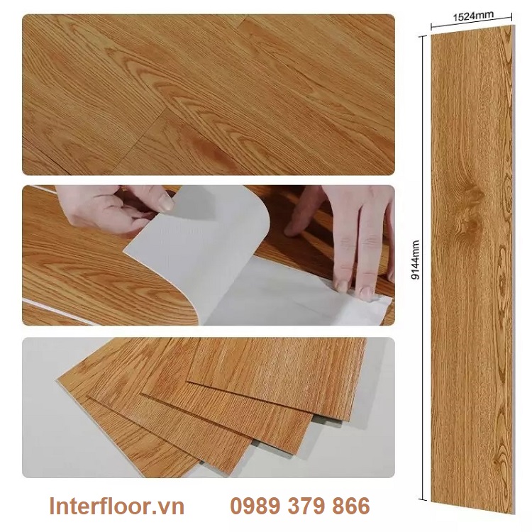 Sàn nhựa bóc dán 8