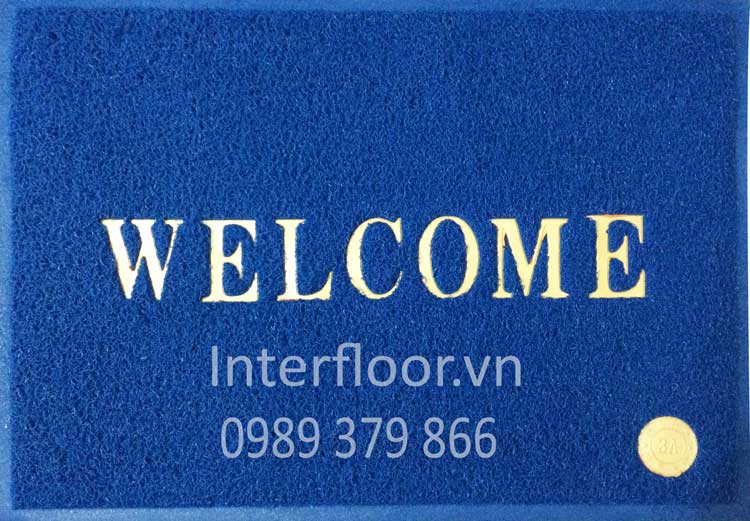 Welcome xanh blue