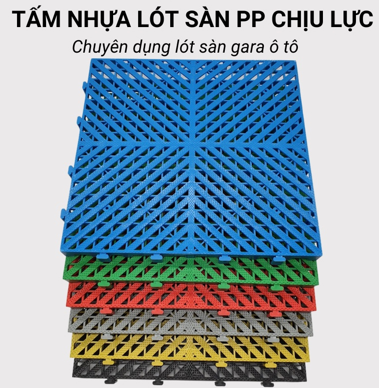 Thảm lót sàn gara ô tô