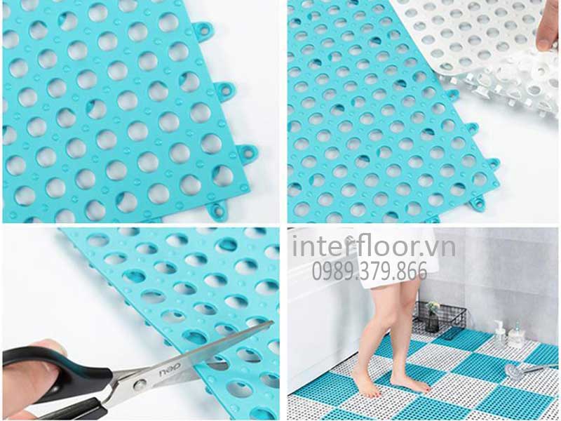 Tấm nhựa ghép chống trơn