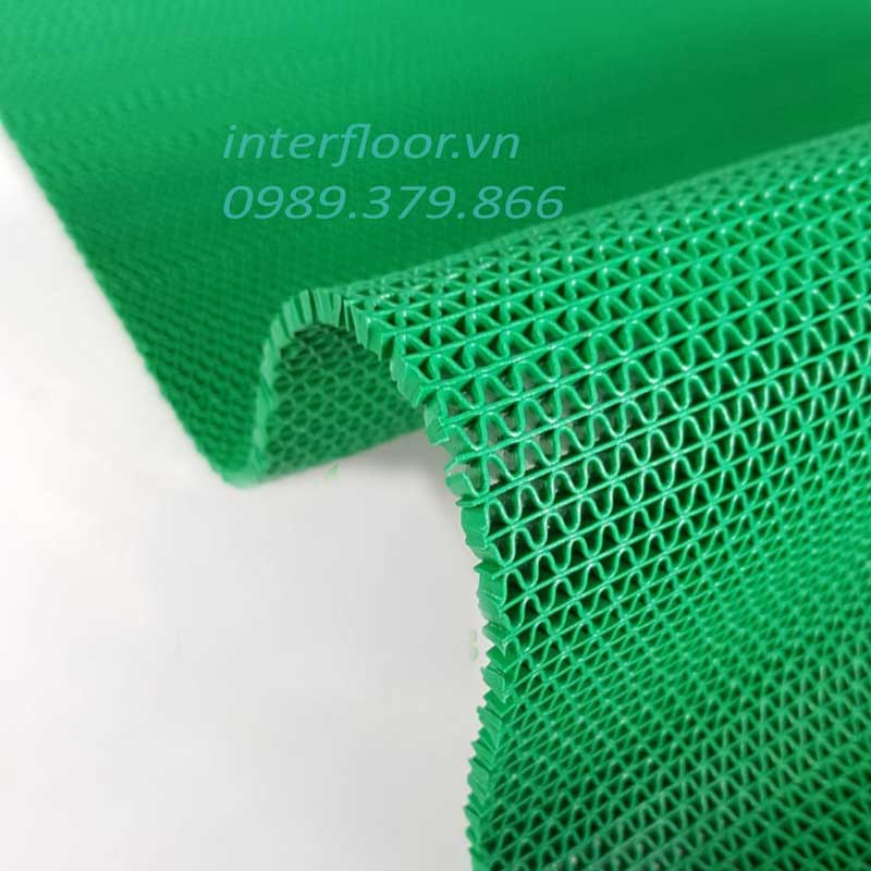 Thảm nhựa lưới xanh