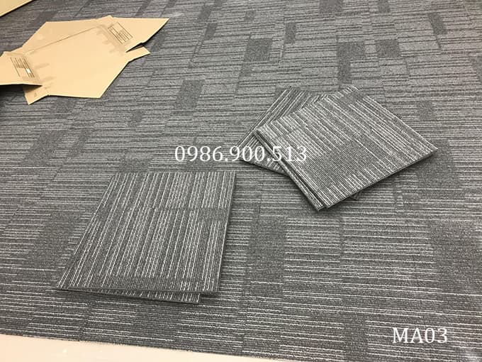 Thảm tấm Manchester MA03 ghi