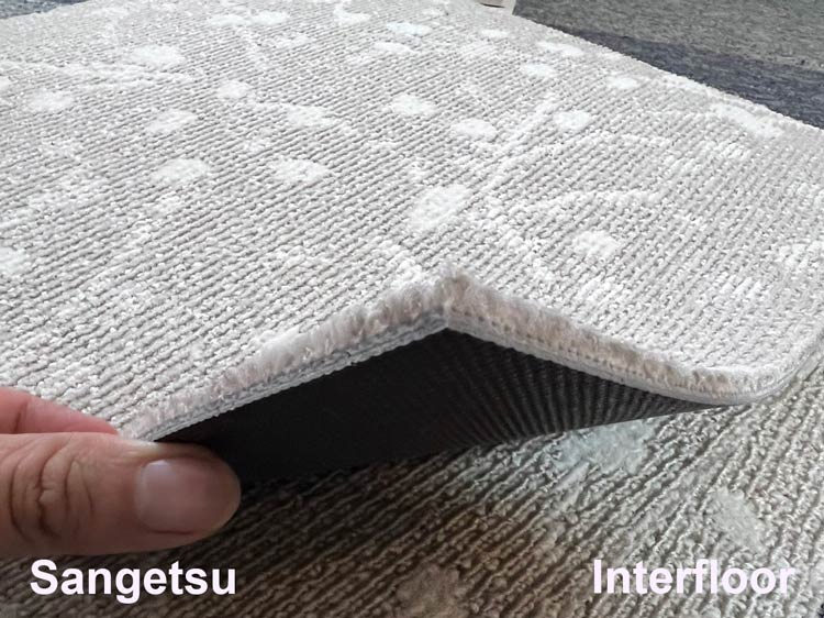Thảm tấm sangetsu đế cao su